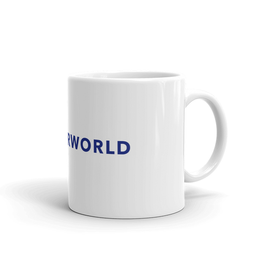 SuperWorld White Gloss Mug