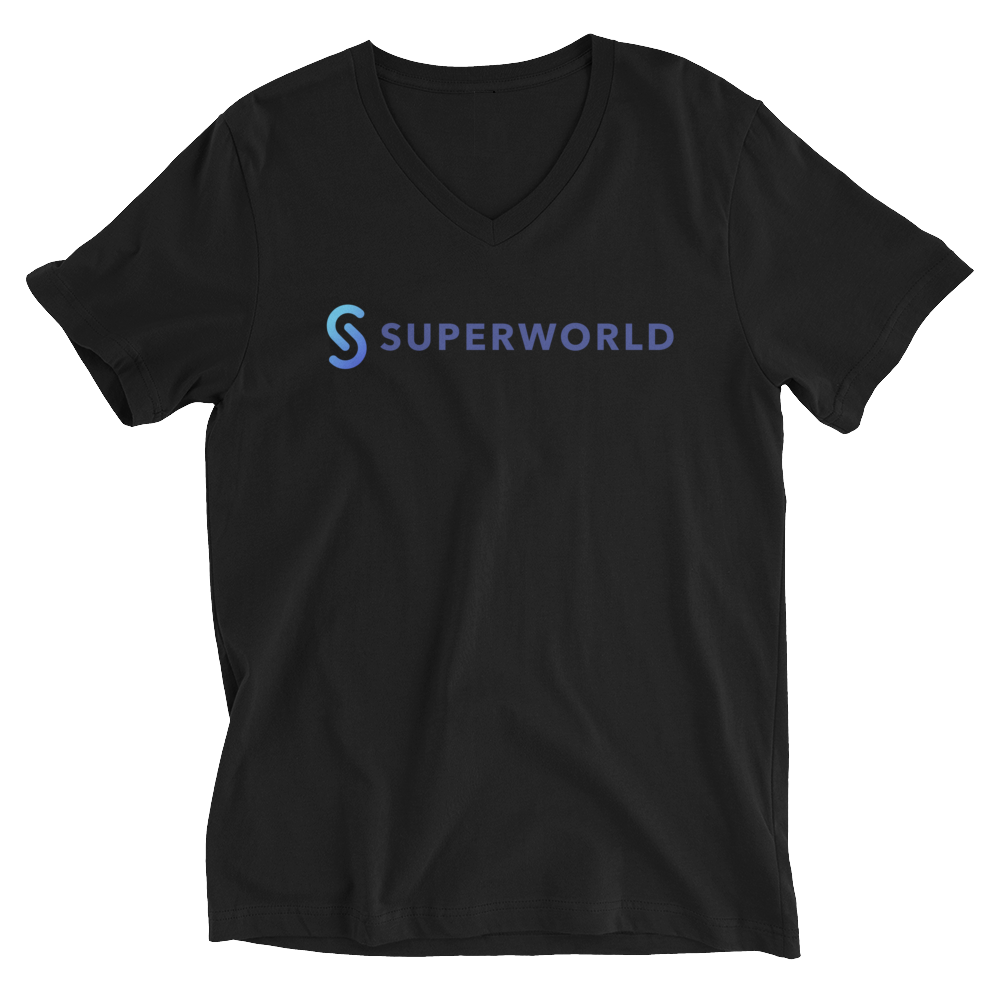 Unisex Short Sleeve V-Neck T-Shirt