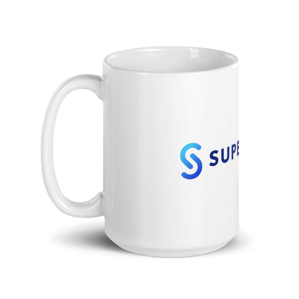 SuperWorld White Gloss Mug